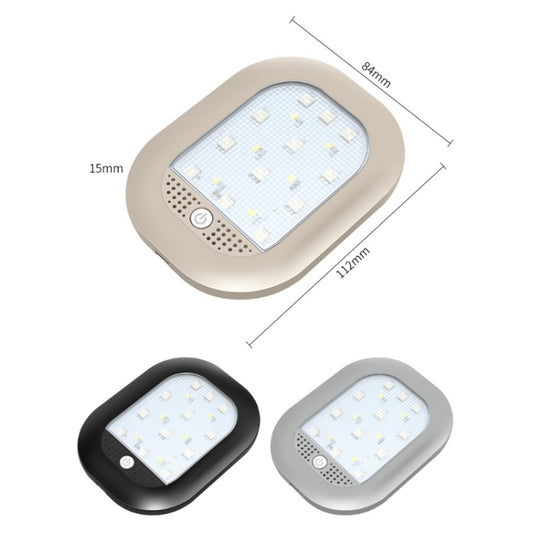 Car Colorful Strong Magnetic LED Lighting Reading Lights(Beige) by buy2fix