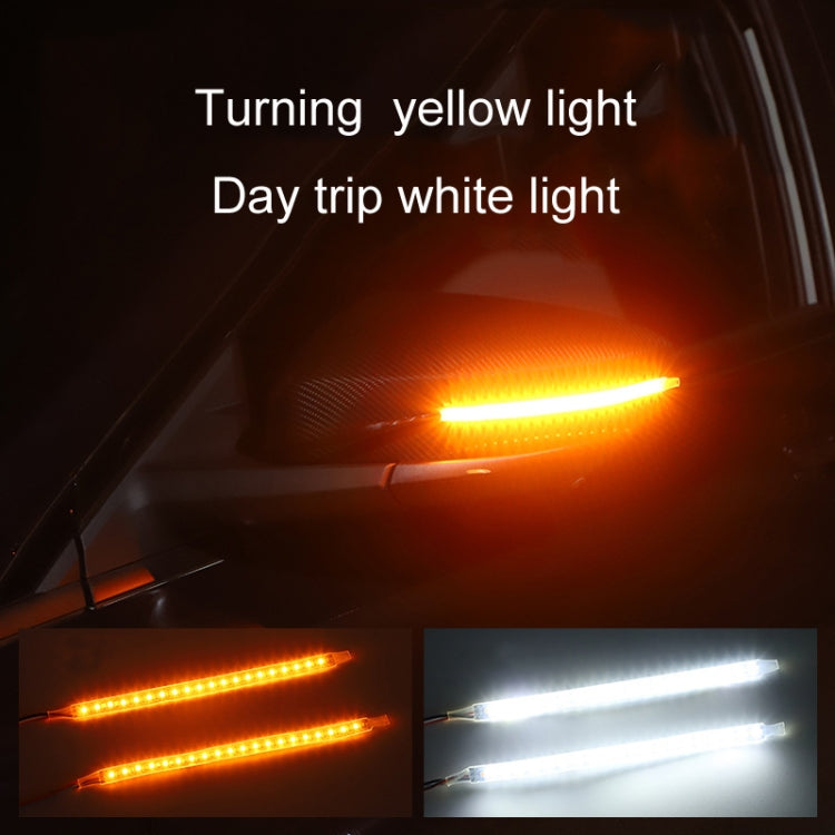 Car Rearview Mirror Decoration LED Streamer Turn Signal, Length: 14cm A Pair - Arrow Turn Lights by buy2fix | Online Shopping UK | buy2fix