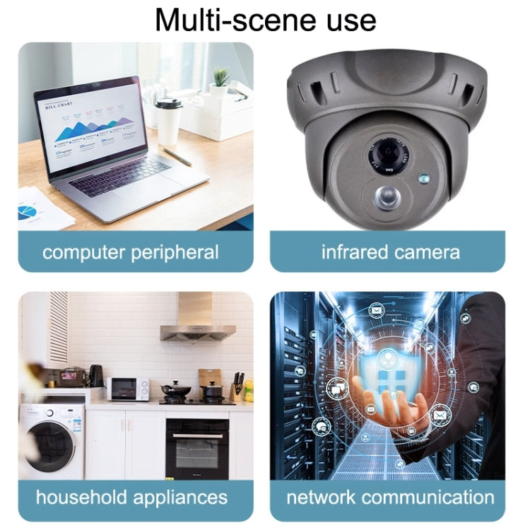 BNC Male To Male Straight Head Cable Coaxial Cable Video Jumper, Length: 1m by buy2fix