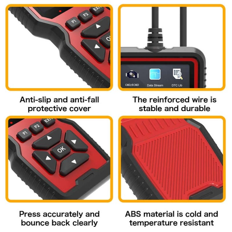 V519 OBD2 Colorful Screen Car Fault Detector - Code Readers & Scan Tools by buy2fix | Online Shopping UK | buy2fix