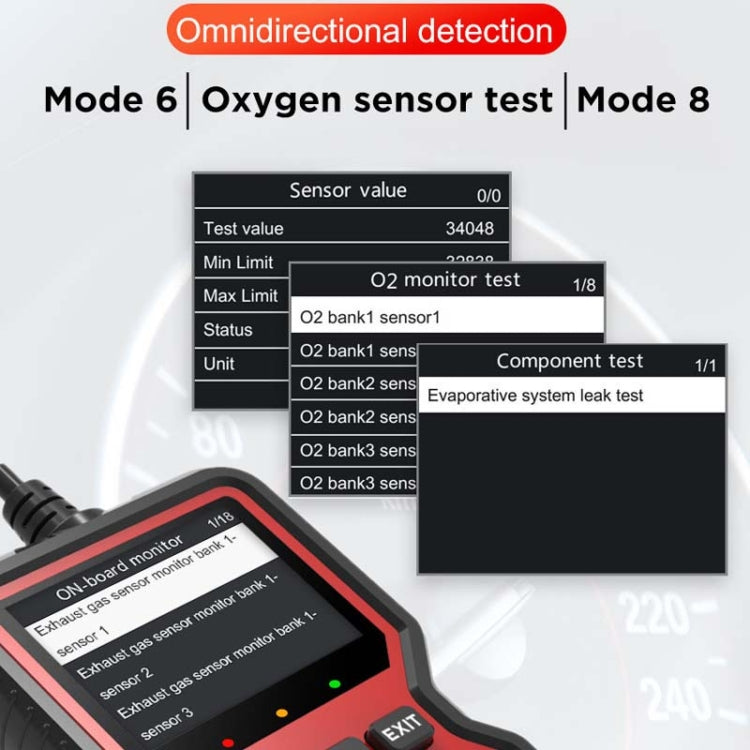 V519 OBD2 Colorful Screen Car Fault Detector - Code Readers & Scan Tools by buy2fix | Online Shopping UK | buy2fix
