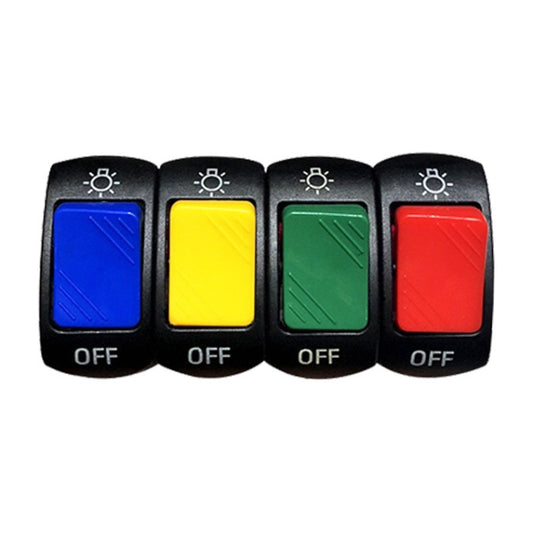 TF-1796 Electric Motorcycle Retrofit Accessories Double Flash Warning Light Switch(Random Color Delivery) by buy2fix