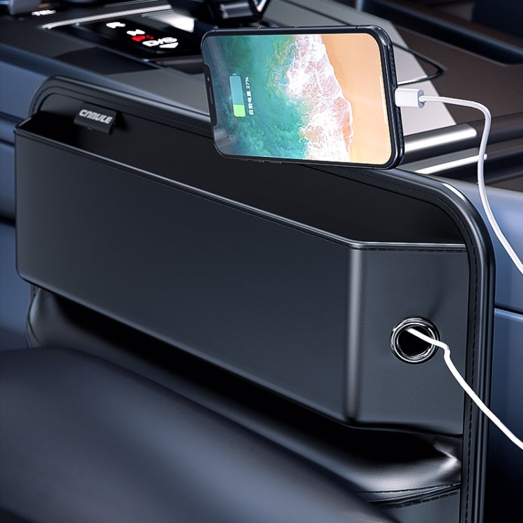 Car Large-capacity Gap Storage Box Car Extended Storage Bag(Black) by buy2fix