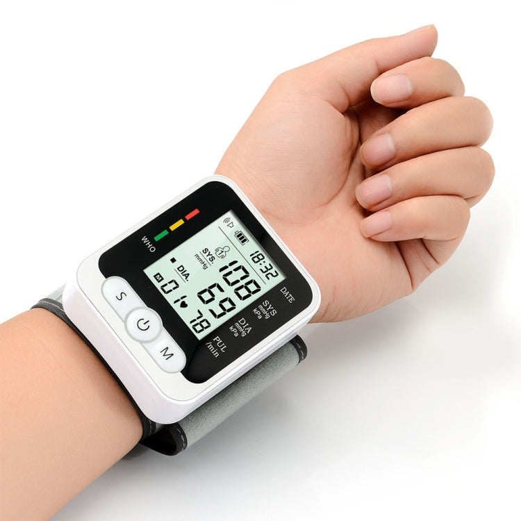 RAK189 Household Electronic Blood Pressure Measuring Device Wrist Sphygmomanometer without Voice - Sphygmomanometer by buy2fix | Online Shopping UK | buy2fix