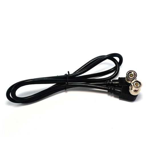 BNC Male to Male Elbow Audio and Video Cable Coaxial Cable, Length: 2m by buy2fix