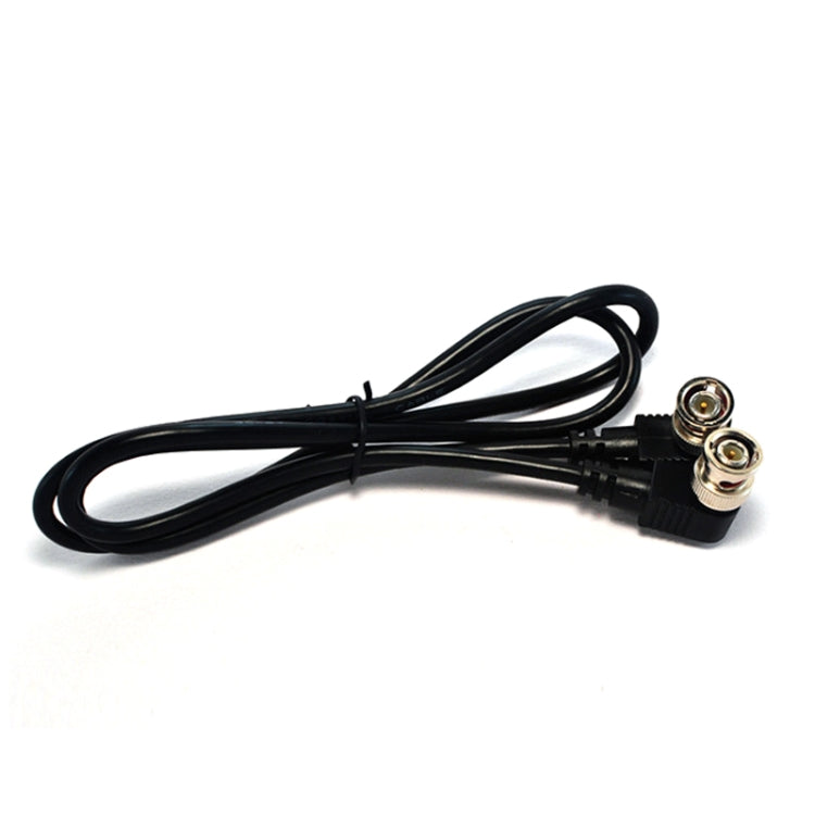 BNC Male to Male Elbow Audio and Video Cable Coaxial Cable, Length: 3m - Cable by buy2fix | Online Shopping UK | buy2fix