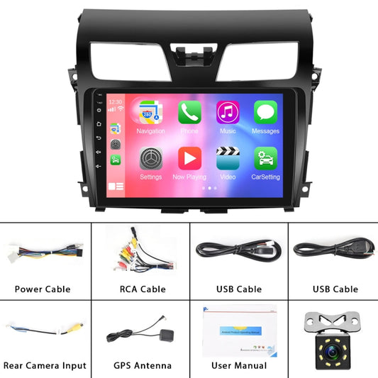For Nissan Teana 13-16 10.1-Inch Reversing Video Large Screen Car MP5 Player, Style: WiFi Edition 2+64G(Standard+8 Lights Camera) by buy2fix