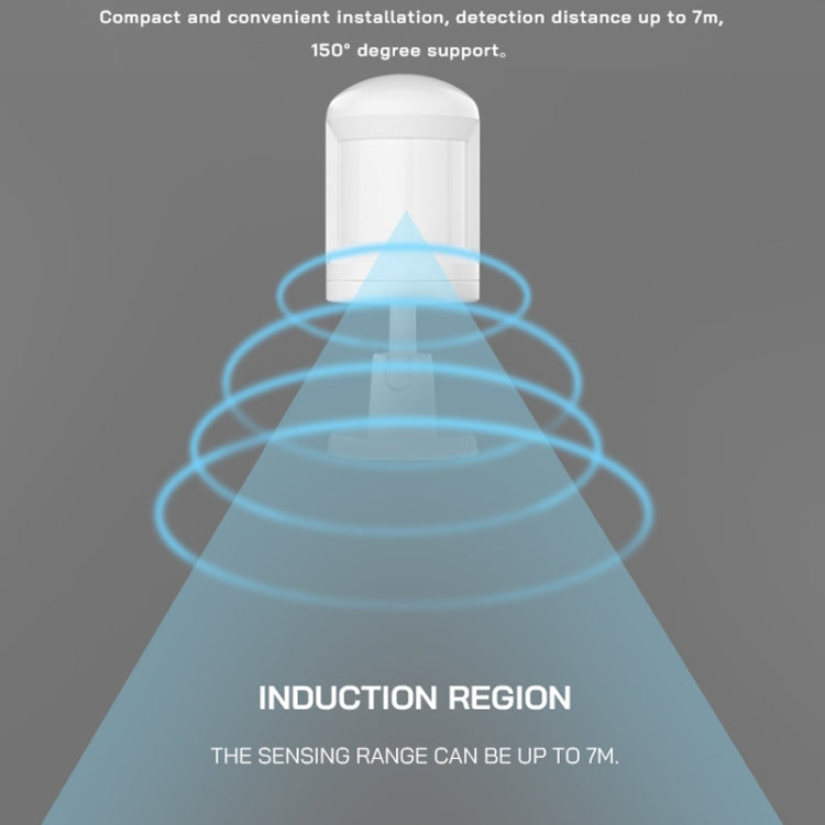 Tuya Smart App ZigBee Human Wireless Motion Infrared Sensor Detector - Infrared Detector by buy2fix | Online Shopping UK | buy2fix