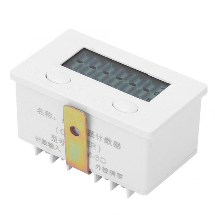 5 Display Electronic Digital Counter Industrial Magnetic Sensor Switch Punch Counter ,Spec: With Nickel-plated Copper Sensor - Measuring Tools by buy2fix | Online Shopping UK | buy2fix