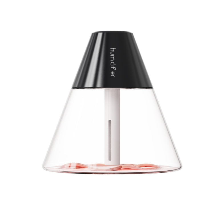 Household Desktop Mini Volcano Humidifier Air Purifier(Black) - Air Purifiers & Accessories by buy2fix | Online Shopping UK | buy2fix