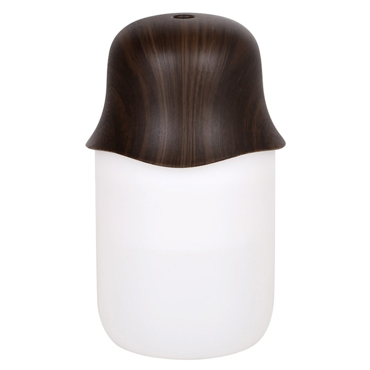 Desktop USB Humidifier Wood Grain Air Aromatherapy Night Light(Dark Color) - Air Purifiers & Accessories by buy2fix | Online Shopping UK | buy2fix