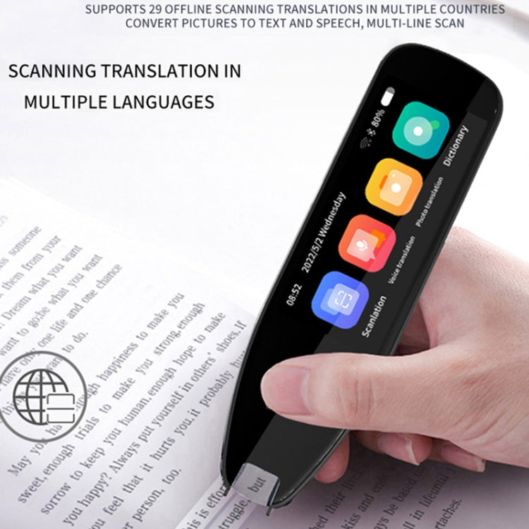 Hishell 3.5 inch Offline Photo Scanning Pen Dictionary Translation Recording Pen(S40) - by Hishell | Online Shopping UK | buy2fix