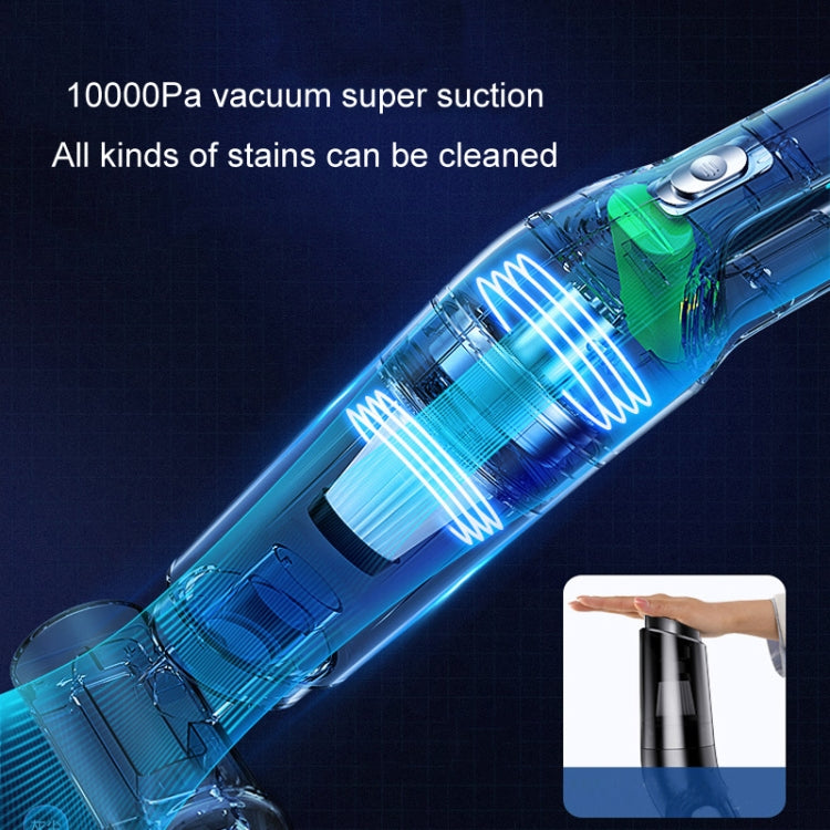 Car Wireless Charging High Power Handheld Vacuum Cleaner Black Upgrade - Vacuum Cleaner by buy2fix | Online Shopping UK | buy2fix