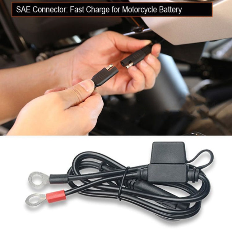 B065 Motorcycle Quick Disconnect SAE Extension Cable Battery SAE Connection Cable - Others by buy2fix | Online Shopping UK | buy2fix