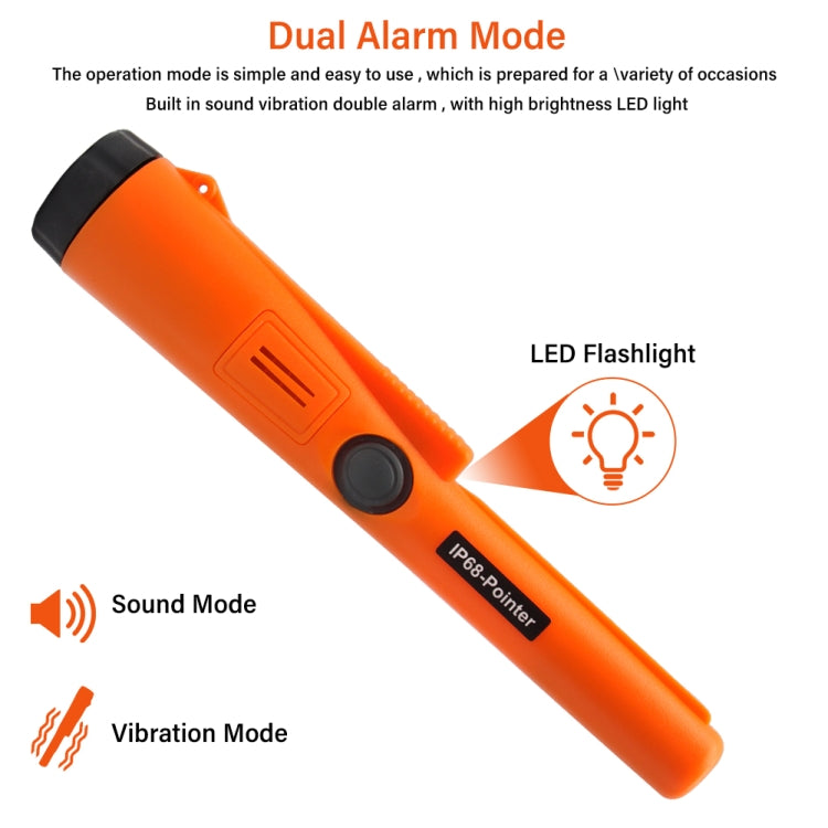 IP68-Pointer Handheld Metal Detector 3M Waterproof Positioning Stick - Metal Detector by buy2fix | Online Shopping UK | buy2fix