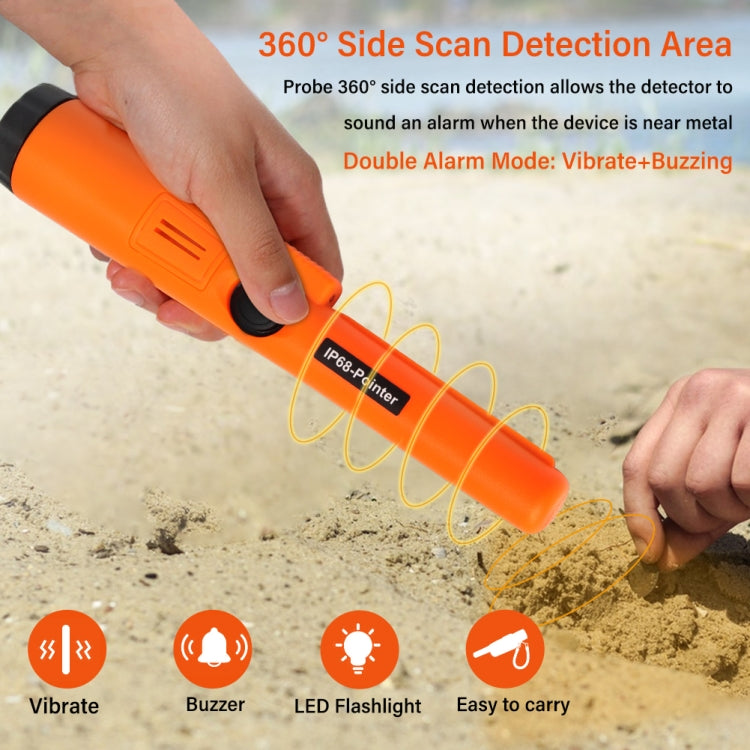 IP68-Pointer Handheld Metal Detector 3M Waterproof Positioning Stick - Metal Detector by buy2fix | Online Shopping UK | buy2fix