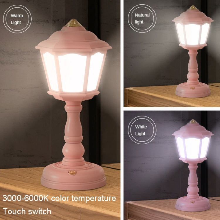 GIVELONG Retro Table Lamp USB Charging Small Night Light, Style: 322-3 Blue - by GIVELONG | Online Shopping UK | buy2fix