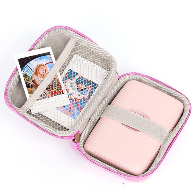 For FUJIFILM Instax Mini EVO Link LiPlay PU Leather Camera Bag With Wrist Strap(Phantom Silver) by buy2fix