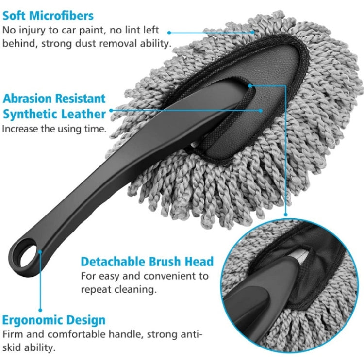 6pcs/Set Gloves Dusting Tire Brush Car Cleaning Brush Set(B Model) - Car washing supplies by buy2fix | Online Shopping UK | buy2fix