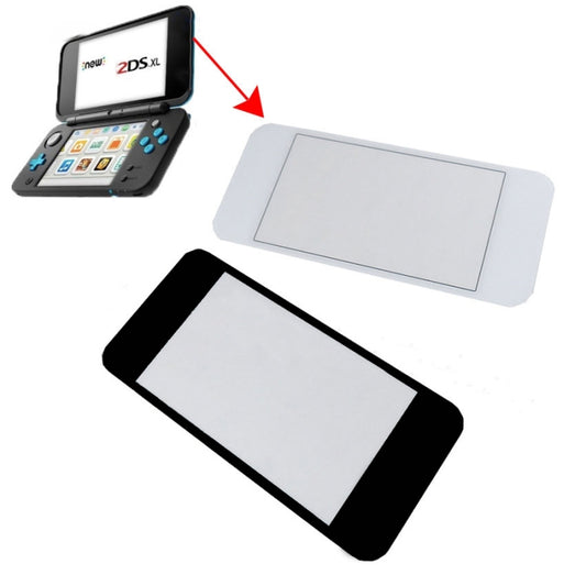 For Nintendo New 2DS XL/LL Upper Screen Mirror Cover Protector(White) by buy2fix