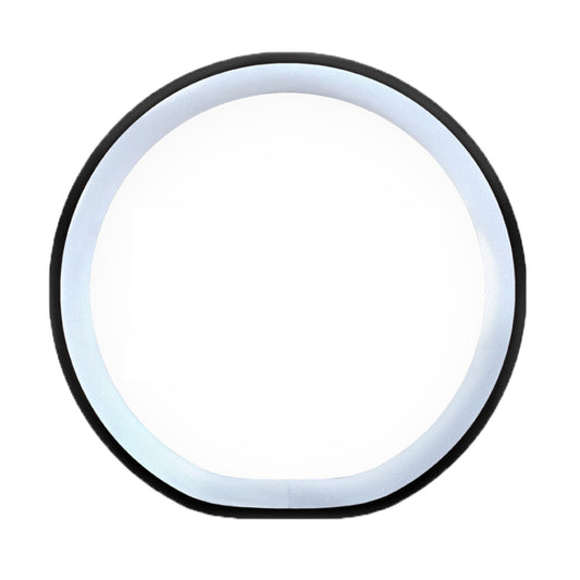 Car Steering Wheel Short Plush Winter Non-slip Grip Cover, Size: 38cm(D Shaped Black) by buy2fix