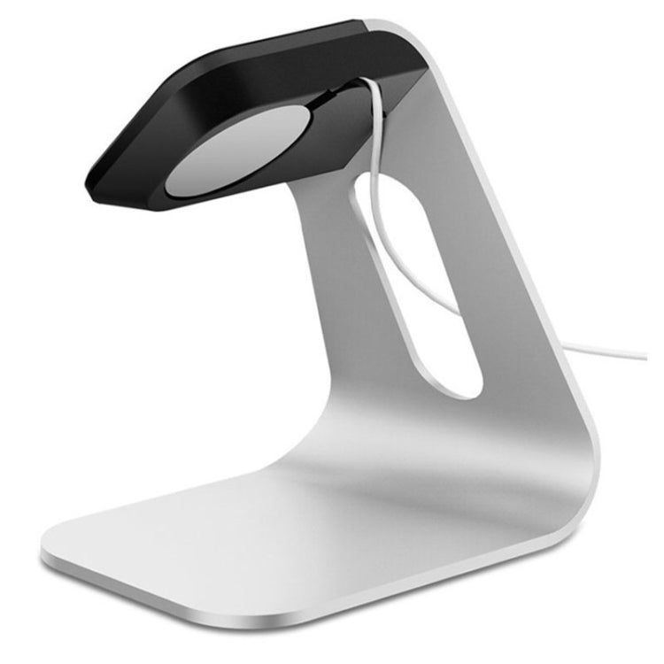 Z65 For Apple Watch Charging Stand Aluminum Alloy Desktop Display Stand(Silver) by buy2fix