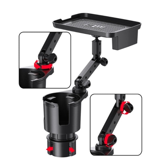 SHUNWEI 2pcs Car Multi-Function Cup Holder Plate Drink Rack by SHUNWEI