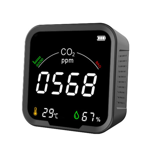PTH-9C Gas Detector Infrared Carbon Dioxide Detector Temperature And Humidity Meter - Air & Water Quality Tester by buy2fix | Online Shopping UK | buy2fix
