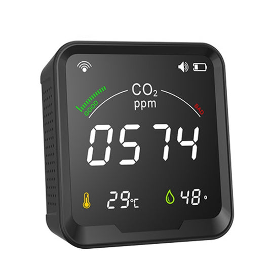 PTH-9CW Wifi Intelligent Infrared CO2 Detector Air Quality Detector Home Temperature And Humidity Meter - Air & Water Quality Tester by buy2fix | Online Shopping UK | buy2fix