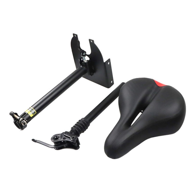 For Xiaomi M365 Scooter Accessories Seat Lifting and Folding Saddle Without Punching(Black) - Accessories & Parts by buy2fix | Online Shopping UK | buy2fix