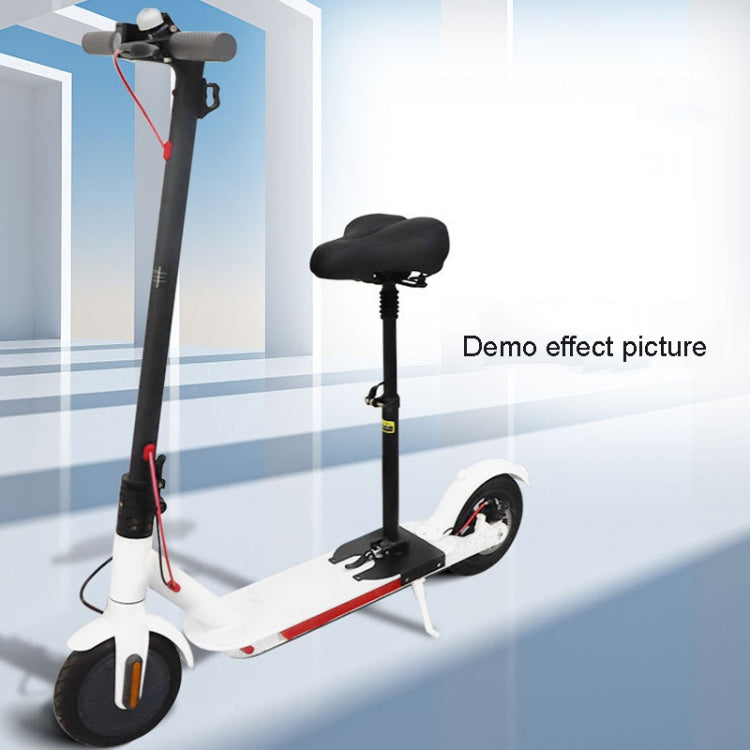 For Xiaomi M365 Scooter Accessories Seat Lifting and Folding Saddle Without Punching(Black) - Accessories & Parts by buy2fix | Online Shopping UK | buy2fix