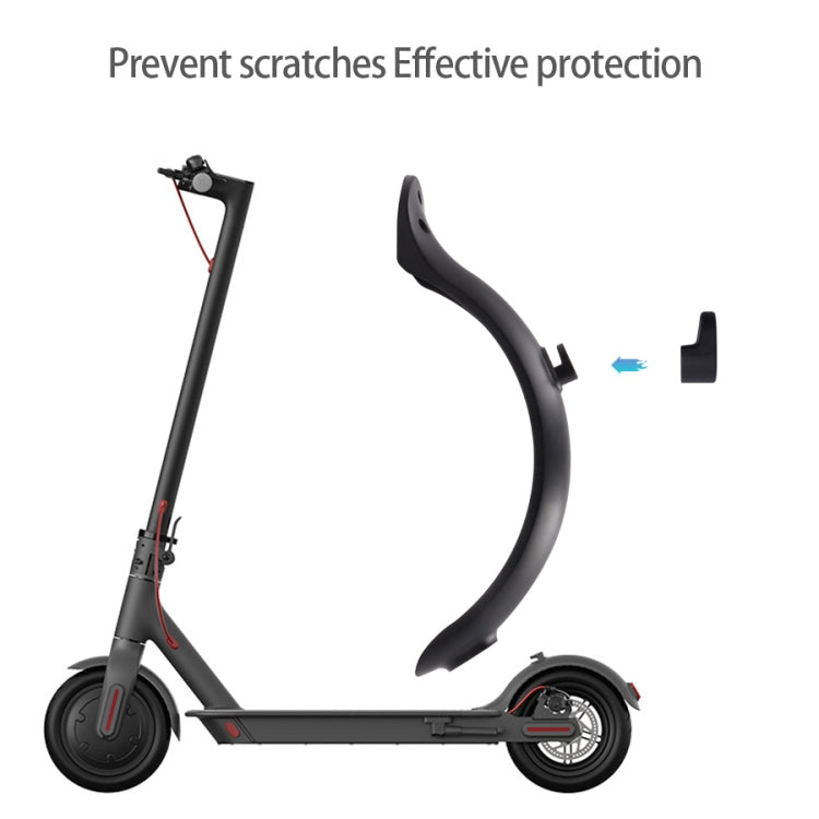 For Xiaomi M365 Electric Scooter Accessories, Fender+Bracket+Taillight, Color: Black With Wrench - Accessories & Parts by buy2fix | Online Shopping UK | buy2fix