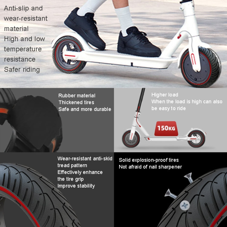 Electric Scooter 8.5 inch Honeycomb Solid Tire For Xiaomi M365/M365 Pro /1S/Pro2/Essential(Red) - Accessories & Parts by buy2fix | Online Shopping UK | buy2fix