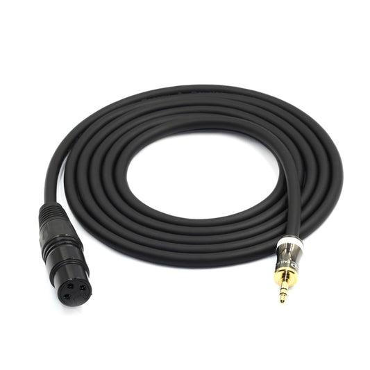 3.5mm To Caron Female Sound Card Microphone Audio Cable, Length: 0.5m - Microphone Audio Cable & Connector by buy2fix | Online Shopping UK | buy2fix