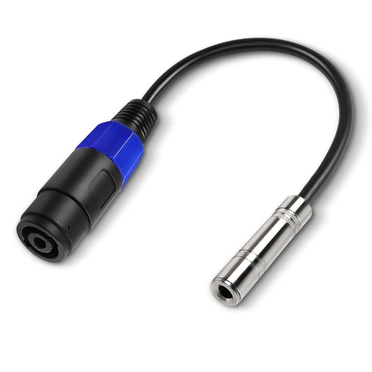 4 Core Ommus Female To 6.35mm Female Audio Cable(0.5m) - Microphone Audio Cable & Connector by buy2fix | Online Shopping UK | buy2fix