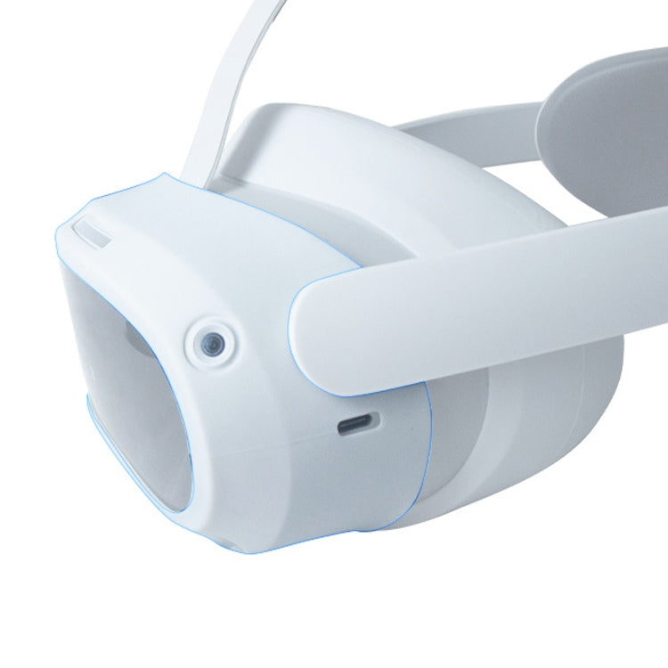 For Pico 4 VR Glasses Silicone Protective Cover(White) - VR Accessories by buy2fix | Online Shopping UK | buy2fix