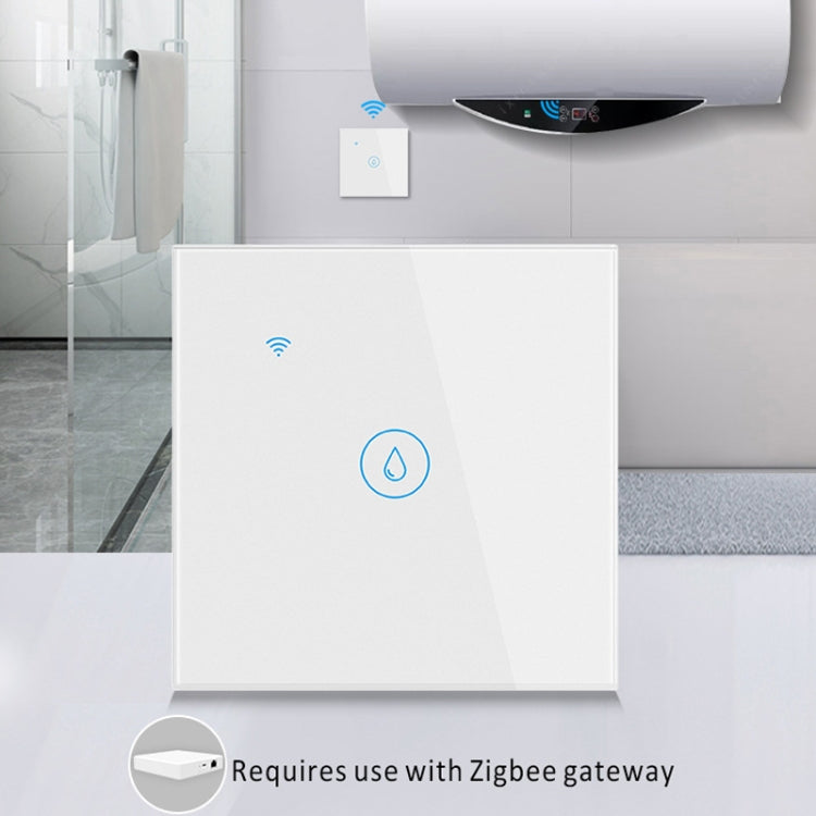 WIFI 20A Water Heater Switch White High Power Time Voice Control EU Plug - Smart Switch by buy2fix | Online Shopping UK | buy2fix