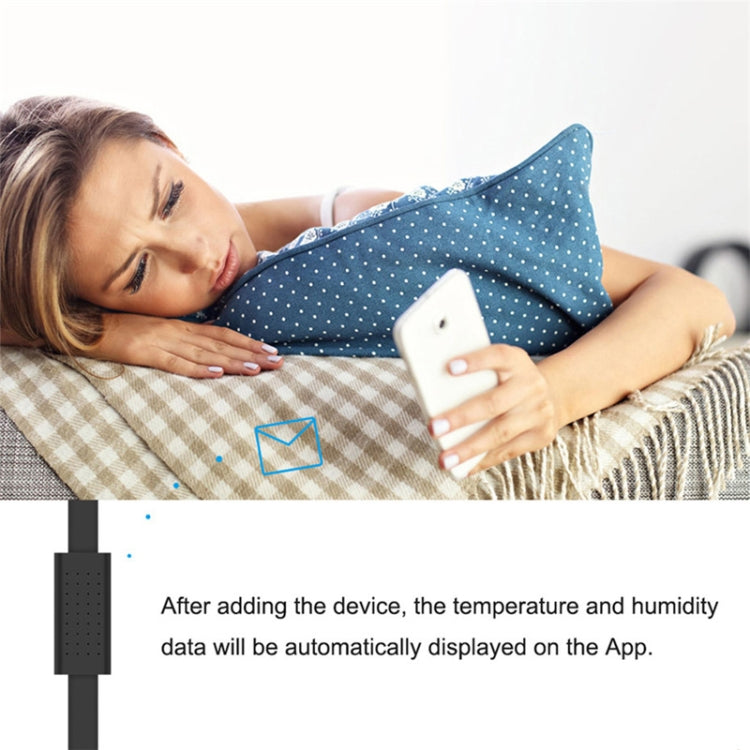 HTS2 Temperature And Humidity Smart Sensor For Bestcon RM4 Pro / RM4 Mini(Black) - Smart Switch by buy2fix | Online Shopping UK | buy2fix