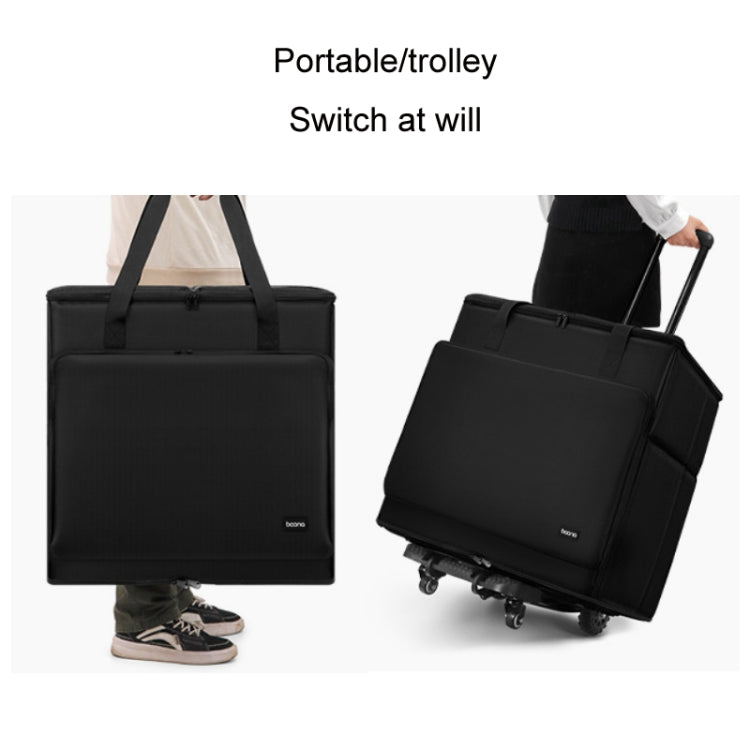 Baona BN-K002 Desktop Computer Host Monitor Keyboard Storage Bag, Size: Single Layer 24 inches by Baona