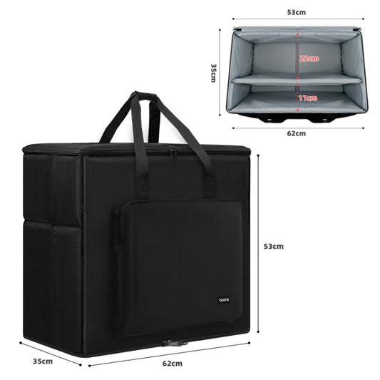 Baona BN-K002 Desktop Computer Host Monitor Keyboard Storage Bag, Size: Large 27 inches by Baona