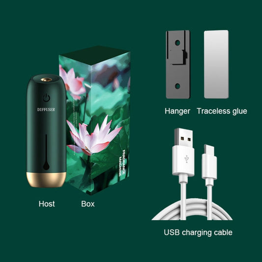 Timed Automatic Spray Air Purification Diffuser, Single Machine, No Essential Oil(2.0 Rose Pink) by buy2fix