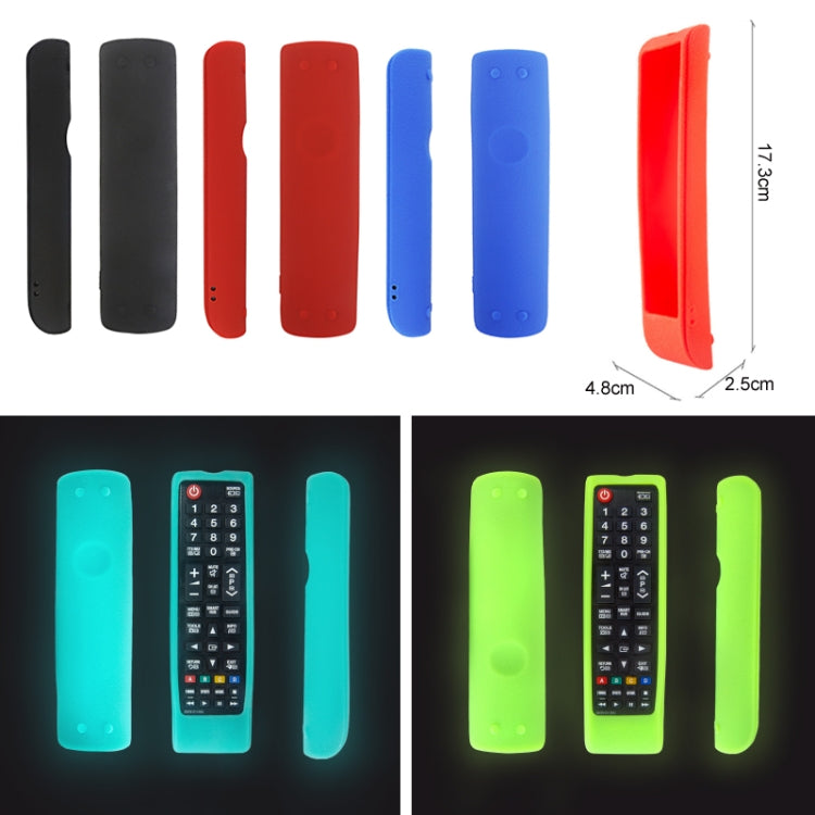 For Samsung BN59-01303A/01199F 2pcs Remote Control Case(Blue) - Remote Control Covers by buy2fix | Online Shopping UK | buy2fix