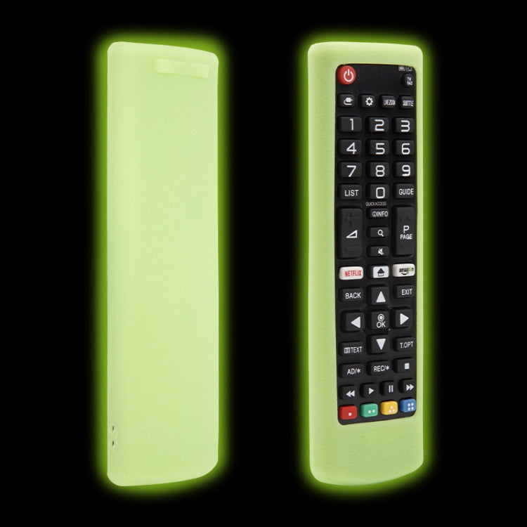 For LG 2pcs Remote Control Drop-Proof Protection Case(Luminous Green) - Remote Control Covers by buy2fix | Online Shopping UK | buy2fix