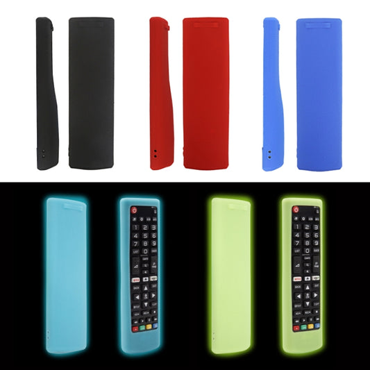 For LG 2pcs Remote Control Drop-Proof Protection Case(Luminous Blue) by buy2fix