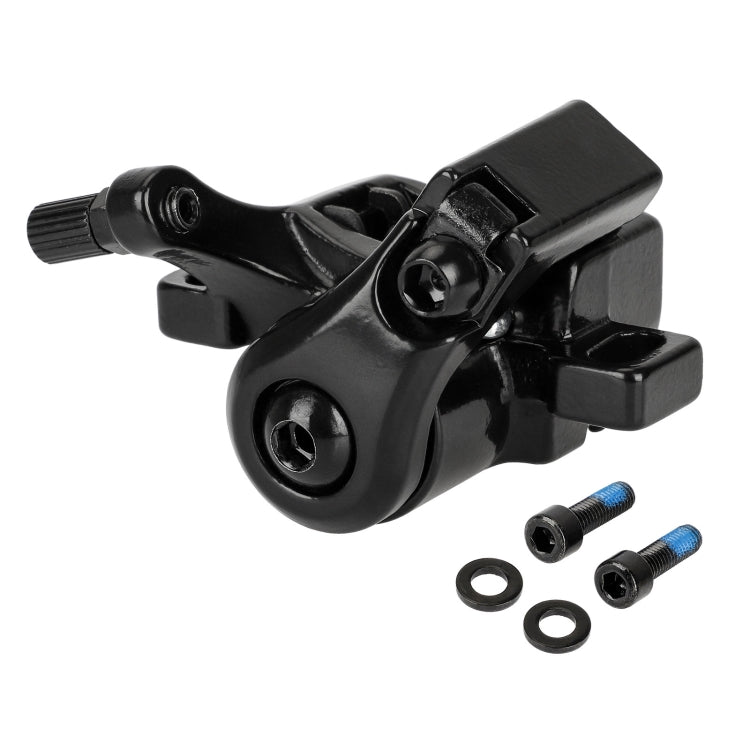 For Xiaomi Electric Scooter 3/ 4 Pro Rear Wheel Disc Brake Calipers(Black) - Accessories & Parts by buy2fix | Online Shopping UK | buy2fix