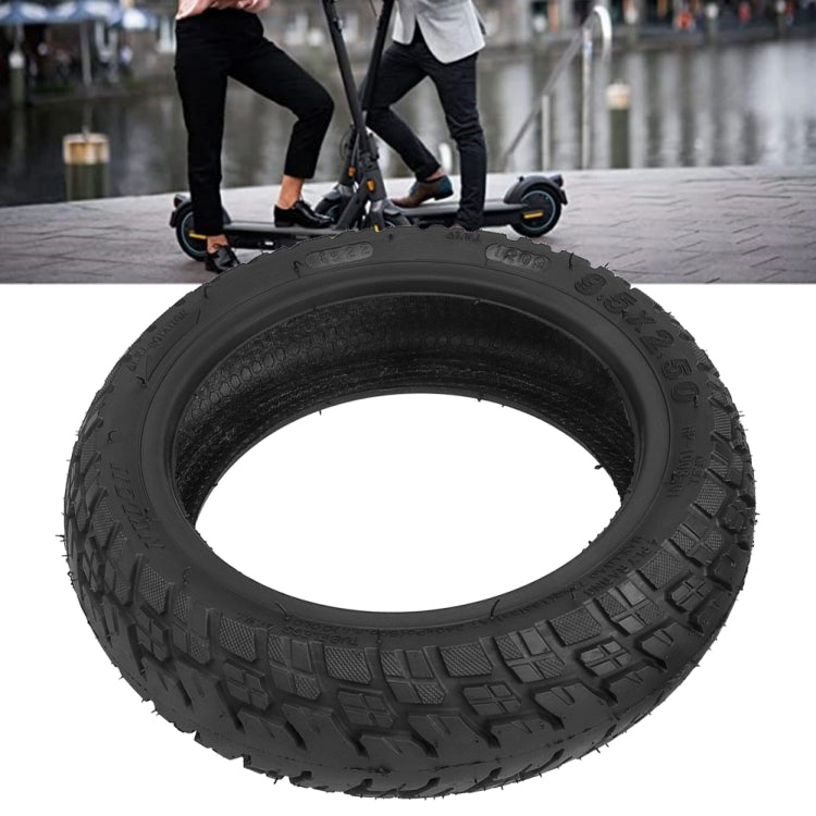 9.5x2.5 Inch Off-Road Tubeless Tire for KQI3/KQI3 PRO/KQI3 MAX/KQI3 SPORT Electric Scooter With Gas Nozzle by buy2fix