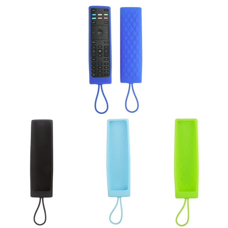 For Vizio XRT136/XRT140 2pcs Remote Control Silicone Case(Luminous Blue) - Remote Control Covers by buy2fix | Online Shopping UK | buy2fix