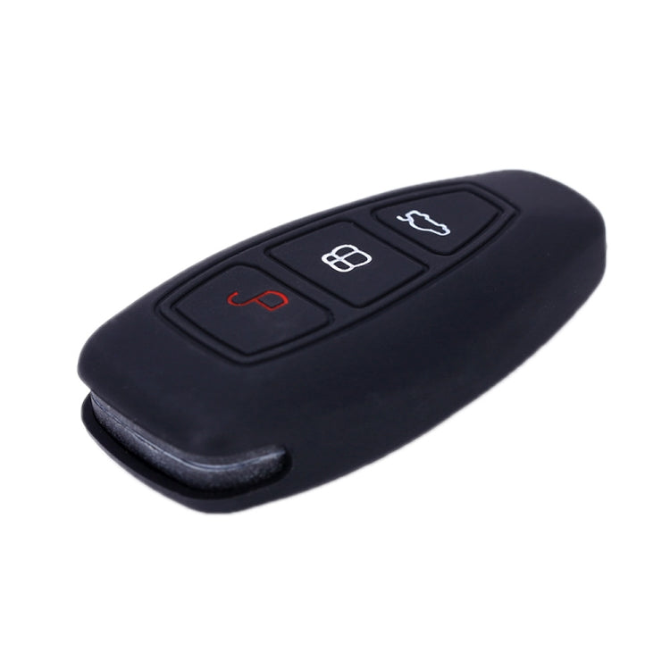 For Ford Focus/Mondeo 2pcs Folding Three-Button Key Protect Cover(Orange) - Car Key Cases by buy2fix | Online Shopping UK | buy2fix