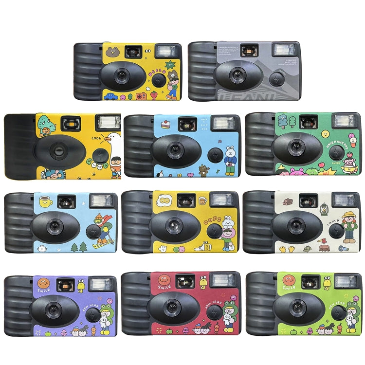 27pcs Holidays Retro Film Camera Waterproof Cartoon Decorative Stickers without Camera - Children Cameras by buy2fix | Online Shopping UK | buy2fix