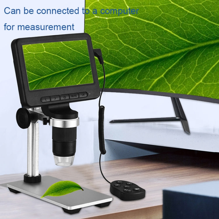 500X/1000X 5-Inch Screen WIFI HD 2 Million Pixel Maintenance Electron Microscope, Specification: MS2 with Z11 by buy2fix